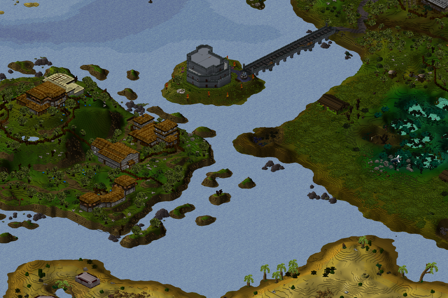 The Wizards' Tower and Draynor Village
